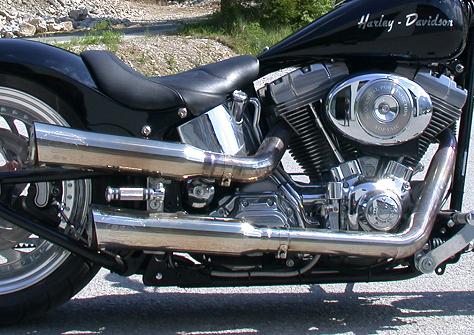 Harley Davidson Softail FXSTI Black